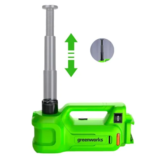 Домкрат автомобильный гидравлический Greenworks G24JACK 24V 3401407 аккумуляторный — детальное фото